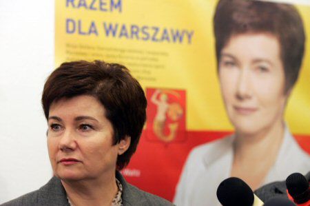 Wyborcy lewicy nie chcą głosować na Gronkiewicz-Waltz