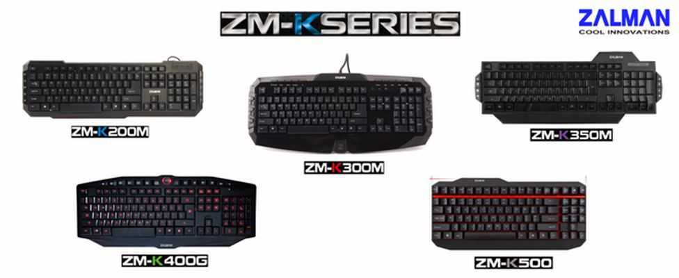 Pięć nowych klawiatur od Zalmana