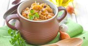 Bigos z pieczarkami