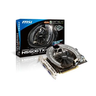 Karty graficzne MSI na platformie GTX 550 Ti