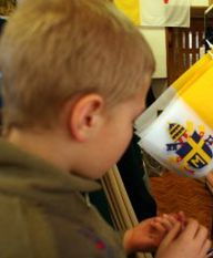 Przygotowania do warszawskiej mszy św.