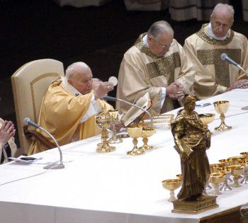 Papieska msza jubileuszowa w Watykanie
