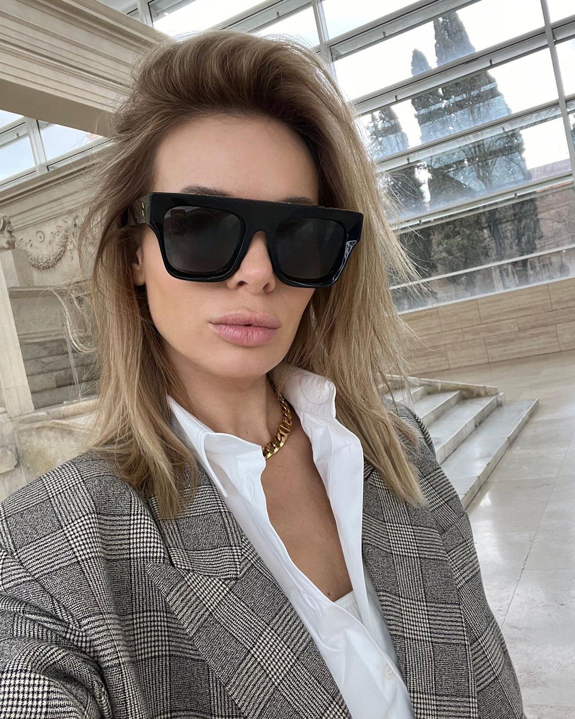 Izabela Janachowska w Rzymie