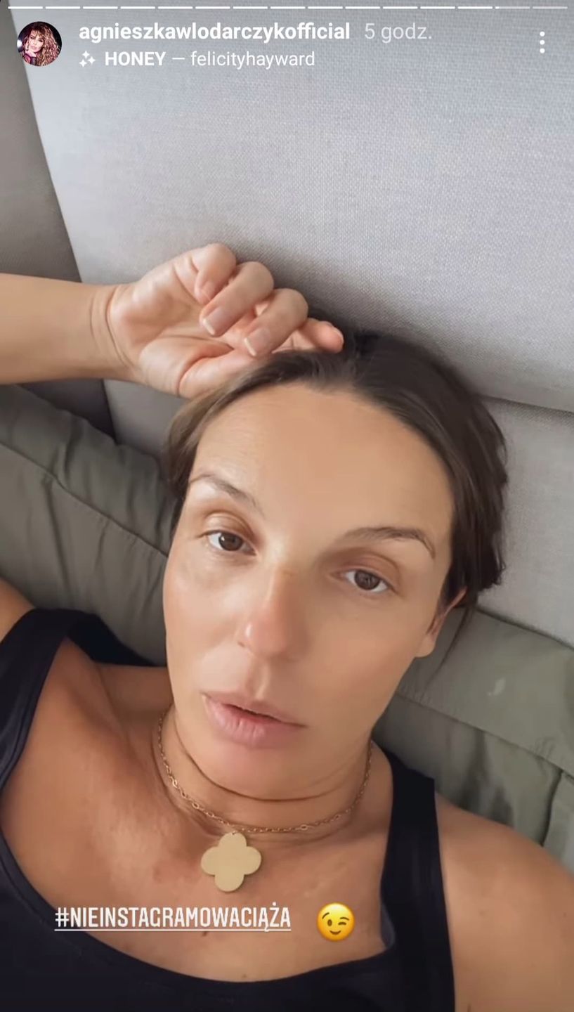 Agnieszka Włodarczyk pokazała spuchnięte nogi