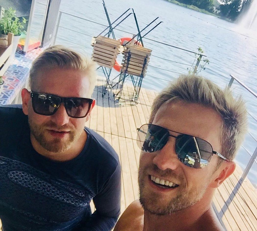 Jarosław Skiba i Bartek Jędrzejak