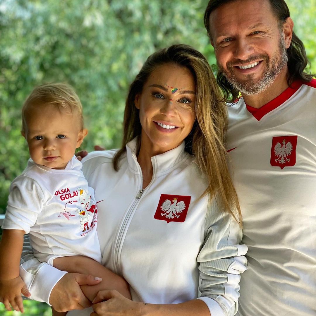 Małgorzata Rozenek i Radosław Majdan - Euro 2020 przed meczem Polska-Hiszpania