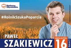Paweł Szakiewicz szykuje się do Sejmu. Najpierw szukał żony, teraz szuka poparcia w wyborach