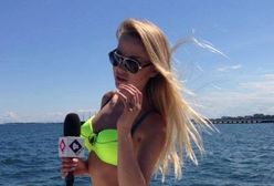 Ola Ciupa została seksowną prezenterką w bikini