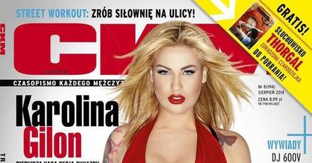 Karolina Gilon: Gwiazda "Miłości na bogato" na okładce CKM-u