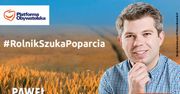 Paweł Szakiewicz szykuje się do Sejmu. Najpierw szukał żony, teraz szuka poparcia w wyborach