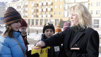 Wolontariusze "Nysa Dzieciom" w akcji