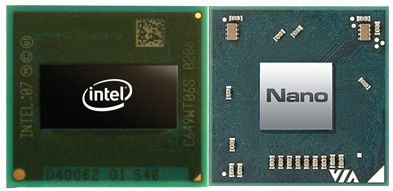 Intel Atom gorszy od VIA Nano!