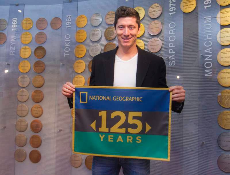 Robert Lewandowski dla National Geographic