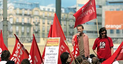Manifestacje pierwszomajowe z okazji Święta Pracy