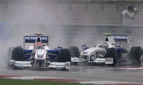 Zawstydzający błąd BMW Sauber