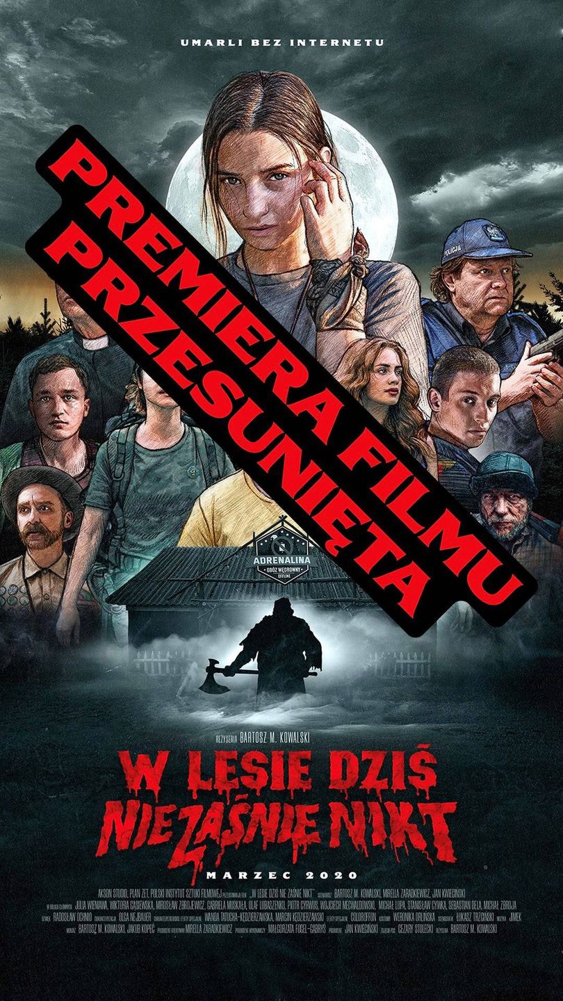 Julia Wieniawa w filmie "W  lesie dziś nie zaśnie nikt"