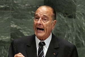 Chirac apeluje o międzynarodową konferencję ws. Bliskiego Wschodu