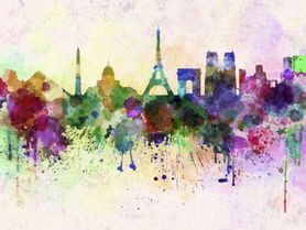 Francja - kolorowanka