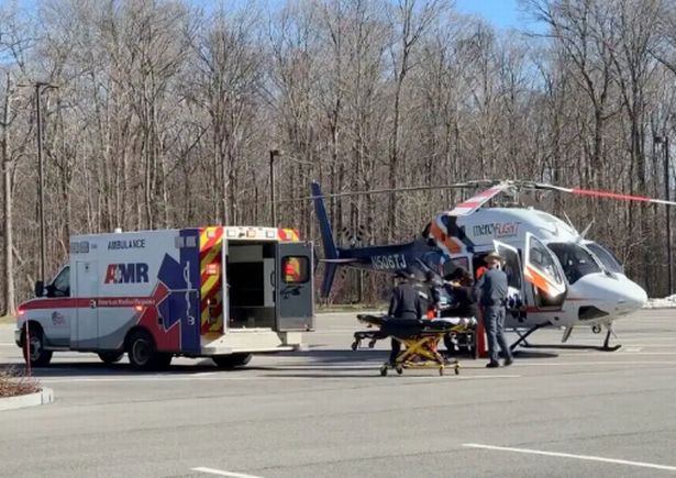 5-latek został przetransportowany do szpitala