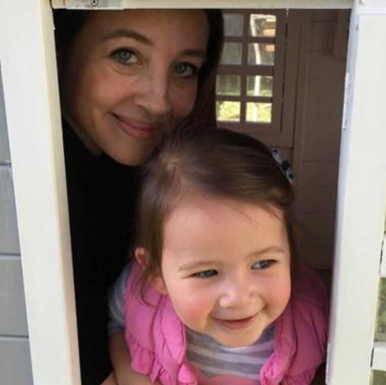 Hayley Sparkes  z córeczką