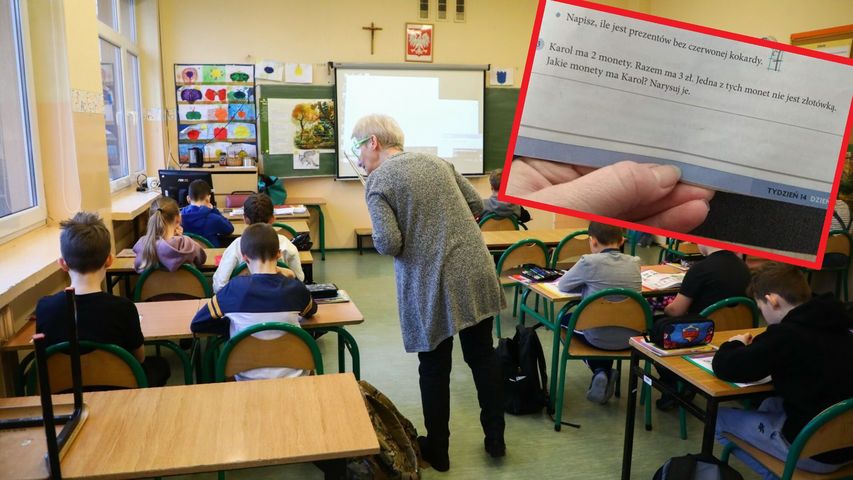 Mama pokazała zadanie z matematyki. Poprosiła internautów o pomoc