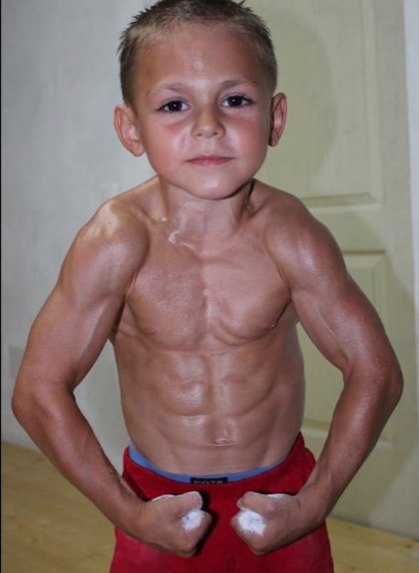 Giuliano został okrzyknięty najsilniejszym dzieckiem na świecie