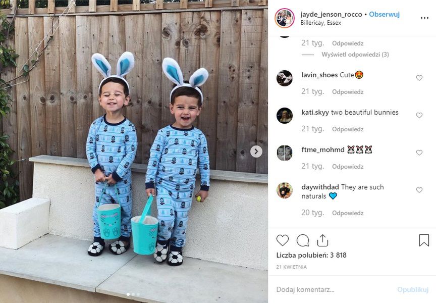 Bliźniacy zachwycają fanów na Instagramie