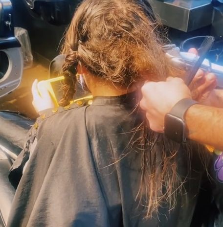 Ośmiolatkowi zrobił się kołtun