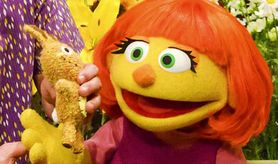 Muppet z autyzmem własnie zadebiutował na ekranie