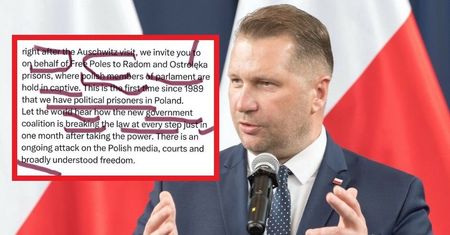 Kpią z Czarnka. Tak poprawili jego wiadomość do Muska