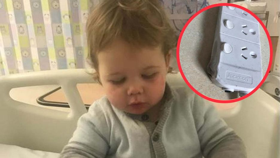 Gniazdko elektryczne w pokoju dziecka zajęło się ogniem