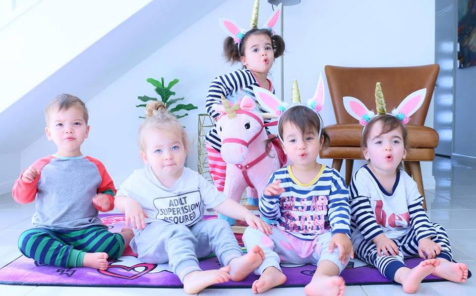 Pięcioraczki rosną i mają się dobrze