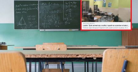 Przerażające zdjęcia ze szkoły w Lublinie. Siedziało tam dwoje uczniów