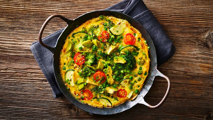 Omlet fit to świetna propozycja na śniadanie lub drugie śniadanie.