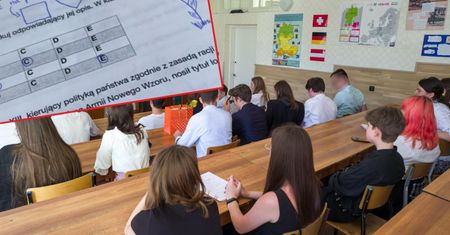 Nauczycielka pokazała sprawdziany. Taką wiadomość dostała od ucznia