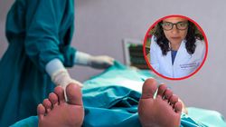 Oznaki zbliżającej się śmierci można dostrzec na kolanach i łokciach