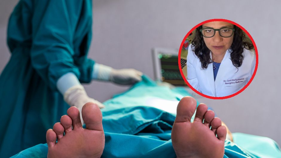 Symptomy widoczne na skórze mogą wskazywać na zbliżający się koniec