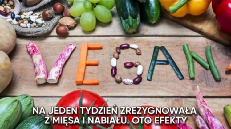 Przez tydzień była weganką