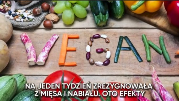 Na jeden tydzień zrezygnowała z mięsa i nabiału. Oto efekty (WIDEO)