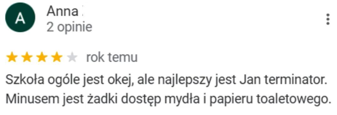 Opinie uczniów
