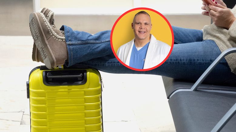 Tych ubrań nie zakładaj do samolotu. Lekarz ostrzega przed ryzykiem zakrzepicy