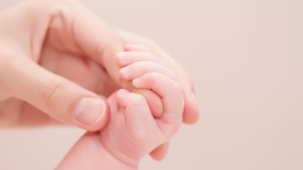 Chwytanie u niemowlaka