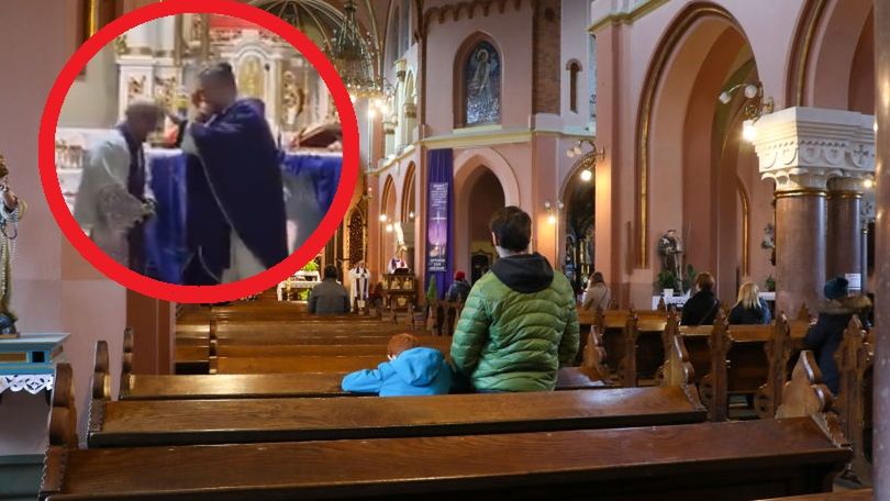 Księdza poniosło. Nietypowe sceny podczas rekolekcji