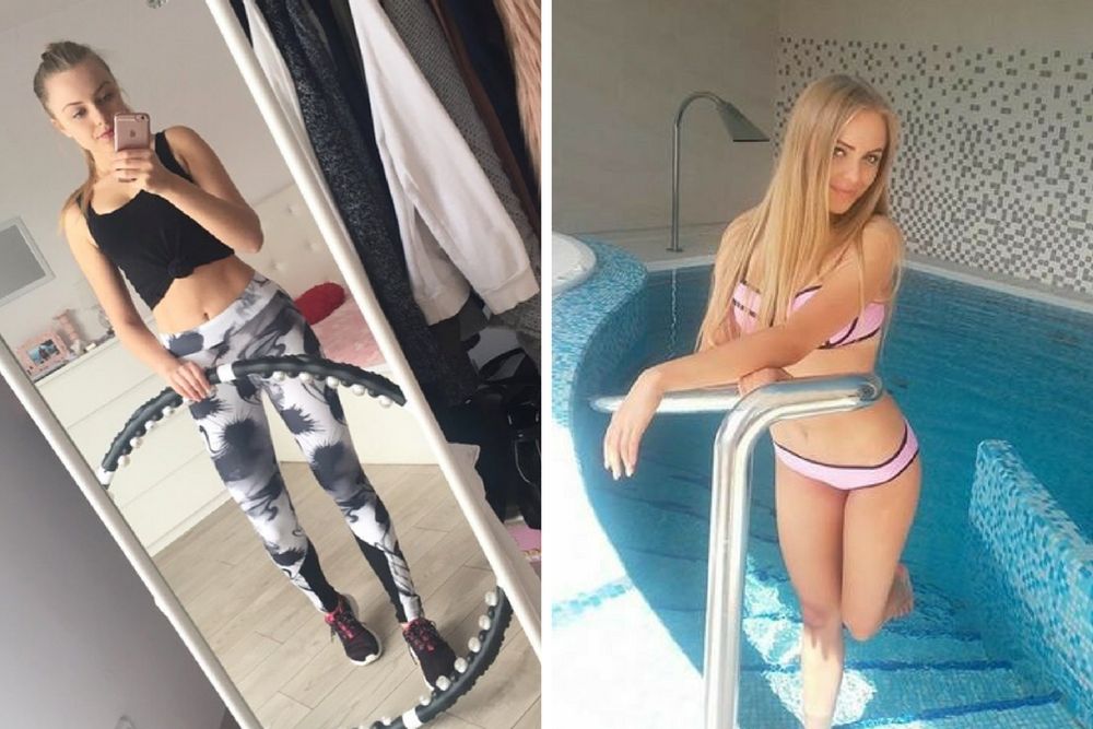 Patrycja Nowak lubi trenować hula hop z wypustkami