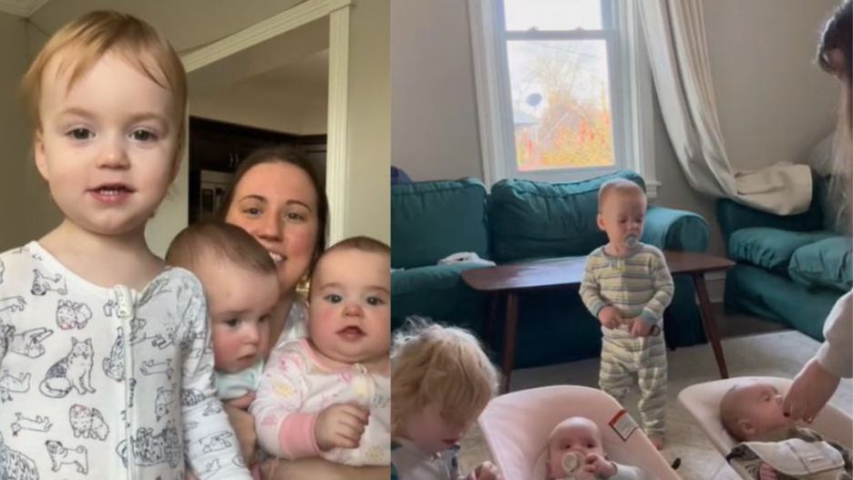 Niezwykłe trojaczki. Są w tym samym wieku, urodzone w innym czasie