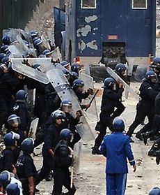 Zamieszki w stolicy Algierii