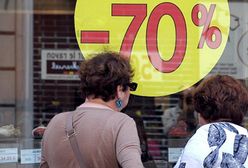 Ceny 70 proc. w dół, a temperatura w sklepach w górę