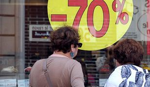 Ceny 70 proc. w dół, a temperatura w sklepach w górę
