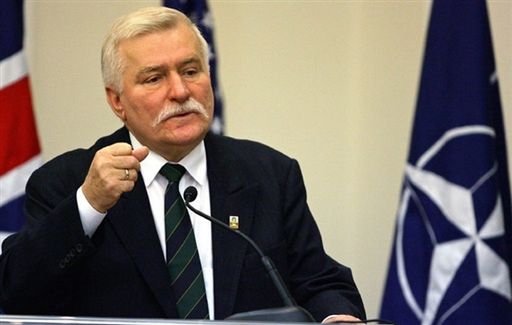 Lech Wałęsa otrzymał Medal Wolności im. Jana Karskiego