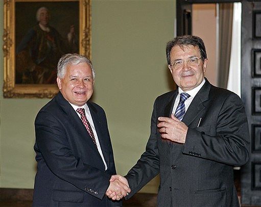 Prezydent Kaczyński z wizytą w Rzymie